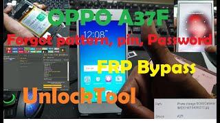 Oppo A37│Screen Lock Removal, Account Removal