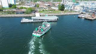 Watch This Ferry Captain's GENIUS Parking Trick!