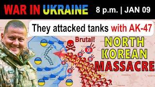 09 Jan: NO SURVIVORS: North Koreans Try to Attack Tanks with AK-47.  | War in Ukraine Explained