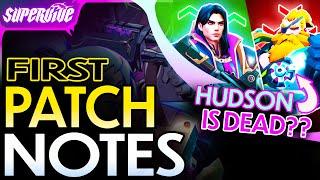 HUDSON NERFS!! NOVEMBER PATCH NOTES RUNDOWN | SUPERVIVE OPEN BETA