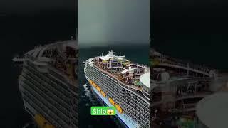 Ship sailing.World largest ship!$1000 Billion Luxury ship.#shortvideo