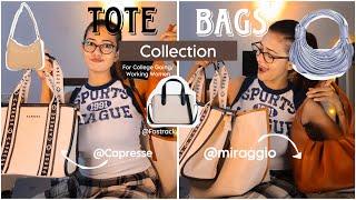 Amazon Bags HAUL  | AESTHETIC + AFFORDABLE Tote Bags, Luxury Bags, Hang bag Haul| Charchita Sarma