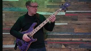 Adamovic Saturn 4-string at John Fox Bass