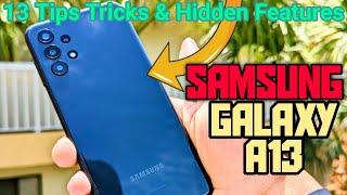 13 Tips and Tricks for the Samsung Galaxy A13 | Hidden Features!