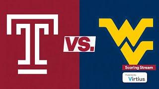 Virtius Scoring Stream - Temple vs WVU - Women's NCAA Gymnastics