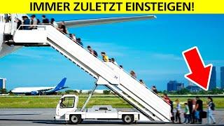 8 Flugzeug Geheimnisse, die Passagiere nicht wissen sollen