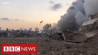 Rescuers in Beirut search for dozens missing after massive explosion- BBC News