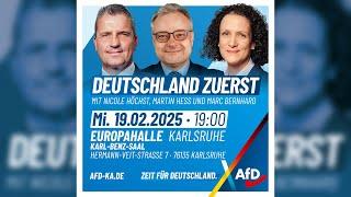  AfD-Bürgerdialog live aus der Europahalle Karlsruhe