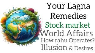 Your Lagnesh , World affairs , Stock Market , How Rahu operates ? // Life //