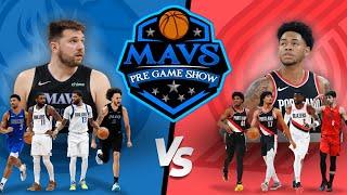 LUKA DONCIC IS BACK! | Dallas Mavericks vs Portland Trailblazers | Mavs Pre Game Show