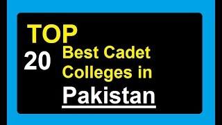 List of Top 20 Best Cadet Colleges in Pakistan - Pardhai Ghar