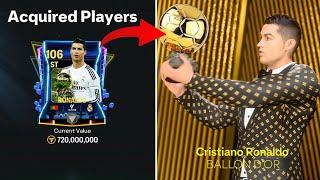 I Won the Ballon d'Or with Cristiano Ronaldo in FC MOBILE!