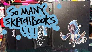 MANY SKETCHBOOKS TOUR