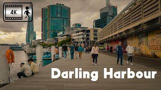 (4K|60) Walking in DARLING HARBOUR