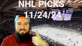 Free NHL Picks Today 11/24/24