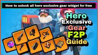 Complete Guide on Hero exclusive gear - Whiteout Survival | Custom hero widget chest F2P tips