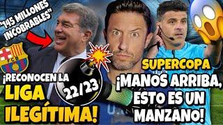 ¡ES UN CACHONDEO YA! ¡SALE LO DE LA PALANCA INFINITA DE LAPORTA Y AQUÍ NO PASA NÁ!/¡OJO SUPERCOPA!