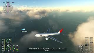 FS flying Boeing 777 From Washington Dulles  TO  Denver Xbox Series X