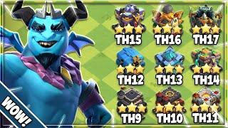 Best MINION PRINCE Attack Strategy for EVERY Town Hall (Clash of Clans)