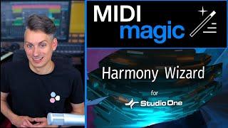 Harmony Wizard - A Powerful new Studio One Extension to Enhance MIDI Creativity! | PreSonus