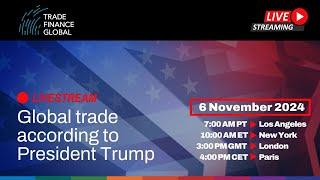 Emergency broadcast | Global trade according to President Trump