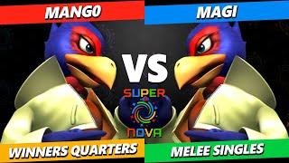 Supernova 2024 Winners Quarters - Mang0 (Falco) Vs. Magi (Falco) Smash Melee Tournament