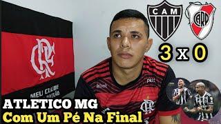 REACT ATLÉTICO MINEIRO 3X0 RIVER PLATE melhoras Momentos e Gols,  libertadores 2024