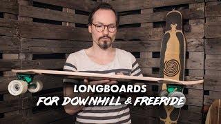 What are Downhill & Freeride Longboards | Boards | SkatePro.com