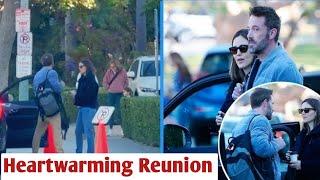 The Heartwarming Reunion of Jennifer Garner and Ben Affleck in Beverly Hills!