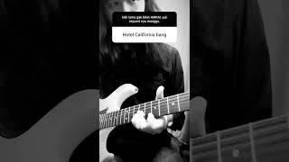 One of the most requested song on my IG @mattheusaditirtono  #guitarcover #hotelcalifornia