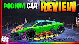 IS IT WORTH IT ?The New Zentorno  Podium Car Free Lucky Wheel GTA 5 Online Review & Customization