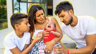 BABY MILAN has a BIG PROBLEM! **DOCTOR CALLED** | The Royalty Family