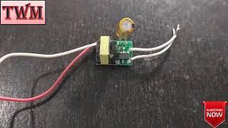 MINI LED DRIVER CIRCUIT DETAILS USE 3 WATT TO 20 WATT @MANISHCHANDRA14