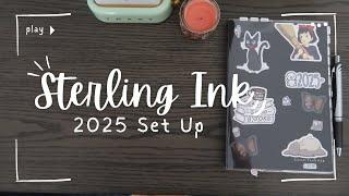 2025 Sterling Ink Setup | Work & Daily Journal