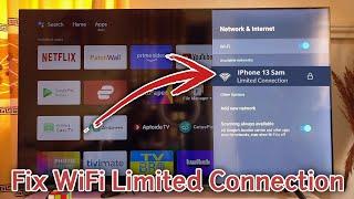 How to Fix WiFi Limited Connection on Smart TV