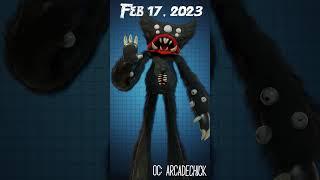 Evolution of Killy Willy but he gets scarier  