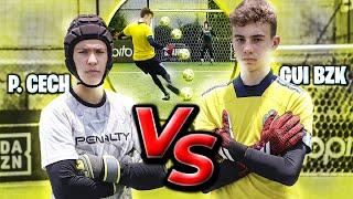 QUEM É O MELHOR GOLEIRO DO YOUTUBE MIRIM?! (Iguinho Bzk VS Goleiro De Capacete)