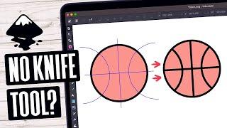 Inkscape’s Knife Tool Alternative | A Workaround For Slicing Objects