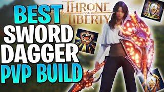 The Highest DPS SWORD DAGGER PVP BUILD | Throne and Liberty SNS Dagger Build PVP