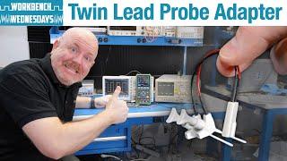 Twin Lead Oscilloscope Probe Adapters (Ditch the Alligator Clips!) - Workbench Wednesdays