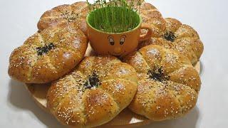 طرز تهیه نان زیره ساده و سالم برای صبحانه و عصرانه - Persian Bread