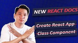 React Docs mới đã được phát hành. Cách học React hiệu quả năm 2023