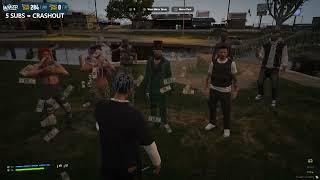 Dwayne plays new Bang Bang Gang Song while Busking | Prodigy RP 2.6