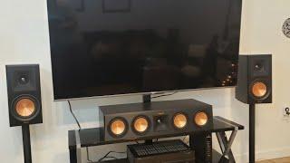 Klipsch RP-450C Sound Demo - The Matrix shootout scene. Center Channel Only.