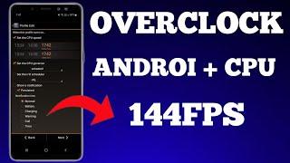 Overclock Android + CPU No-Root 100% Working | Max FPS Fix Lag - No Root