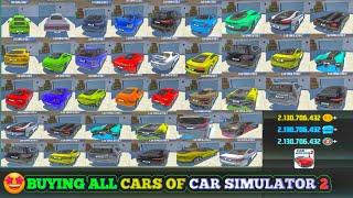 Buying All Cars Of Car Simulator 2 |  Car Simulator 2 Version 1.51.5 Mod Apk