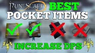 Massively Increase your DPS with THESE Pocket Slot Items - Runescape 3 -  2021