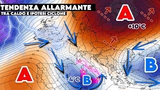 ▶ METEO- SITUAZIONE ALLARMANTE: PRIMA CALDO DOPO RISCHIO MAXI CICLONE CON RISCHIO NUBIFRAGI DAL...