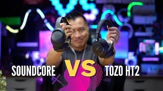 COMPARING & SOUND TEST - Soundcore Space One VS Tozo HT2