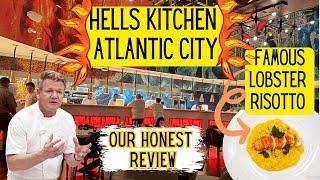 Trying HELLS Kitchen in ATLANTIC City | Gordon Ramsay at CAESARS | The BEST One Yet !?  TONS of Food